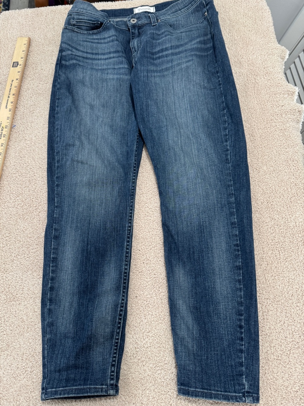 Yummie Denim Jeans Women’s Size 32 Blue Stretch Skinny